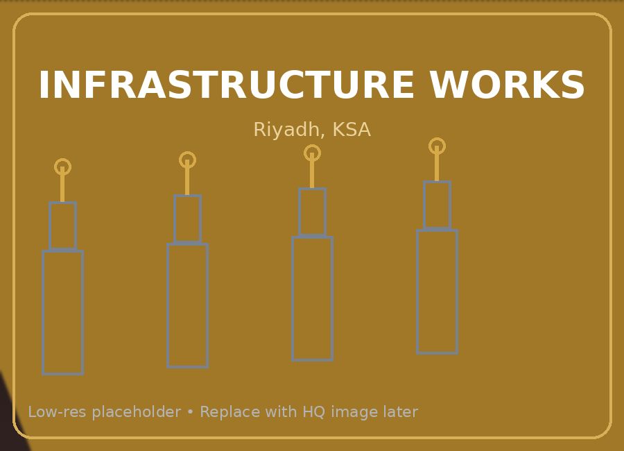 Infrastructure works project