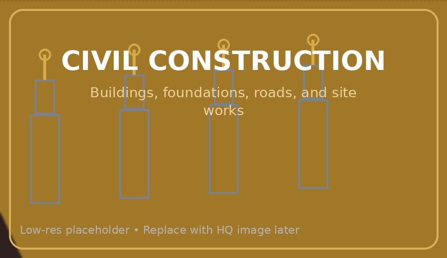 Civil construction sector
